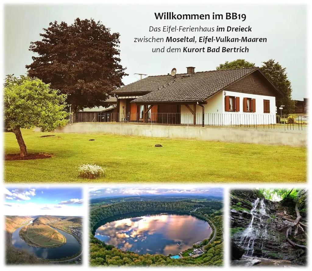 Bb19 Eifel-Ferienhaus Am Moseltal Mit Saunahaus Beuren  Zewnętrze zdjęcie